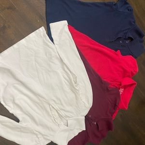 Girls uniform shirt bundle 7/8